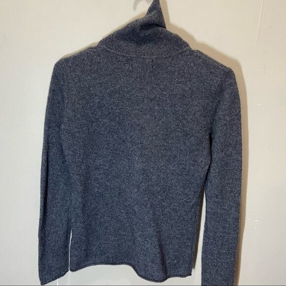 Sutton studio cashmere sweater turtleneck gray XS - Picture 4 of 4